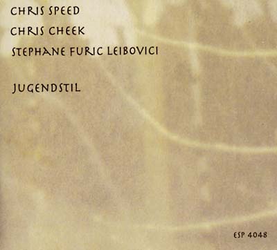 CHRIS SPEED/CHRIS CHEEK/STEPHANE FURIC LEIBOVICI - Jugendstil CD CD
