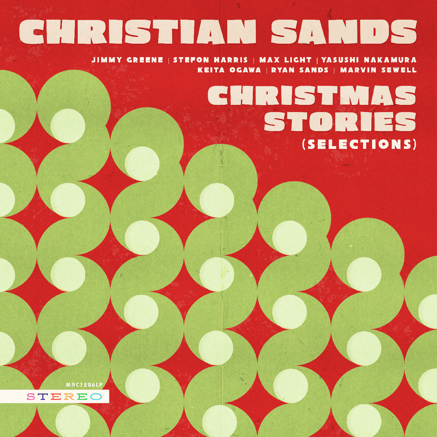 Christian Sands - Christmas Stories (Selections) [Evergreen Vinyl] Vinyl