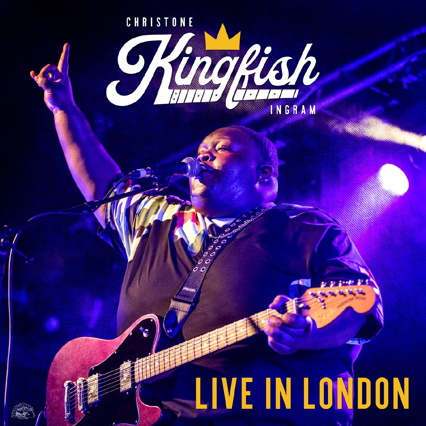 Christone "Kingfish" Ingram - Live In London Vinyl 2LP Two-pocket Gatefold Cover