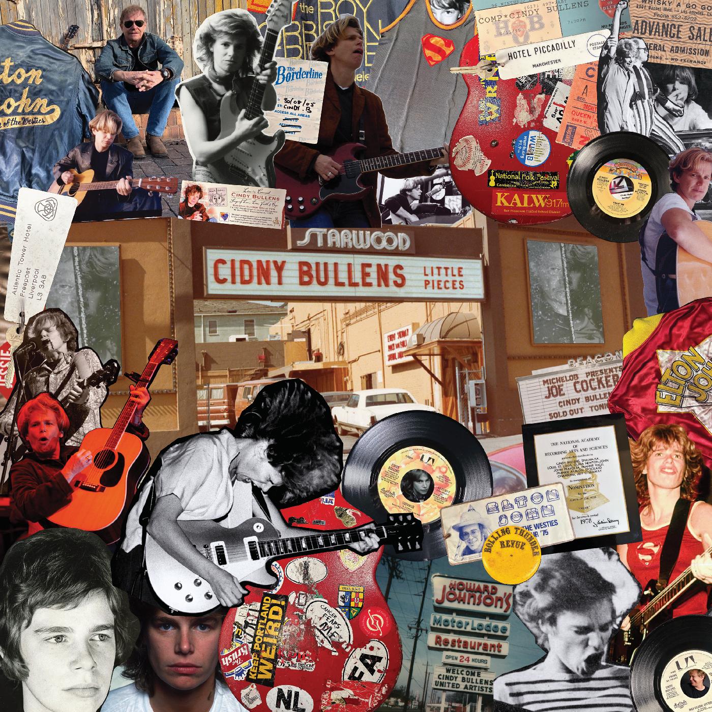 Cidny Bullens - Little Pieces (OPAQUE RED VINYL) Vinyl LP 1st Pressing Opaque Red Vinyl, Lyric Sheet