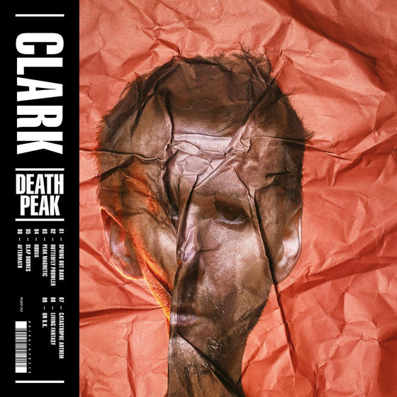 Clark - Death Peak Vinyl 2LP in gatefold with printed inners with obi strip