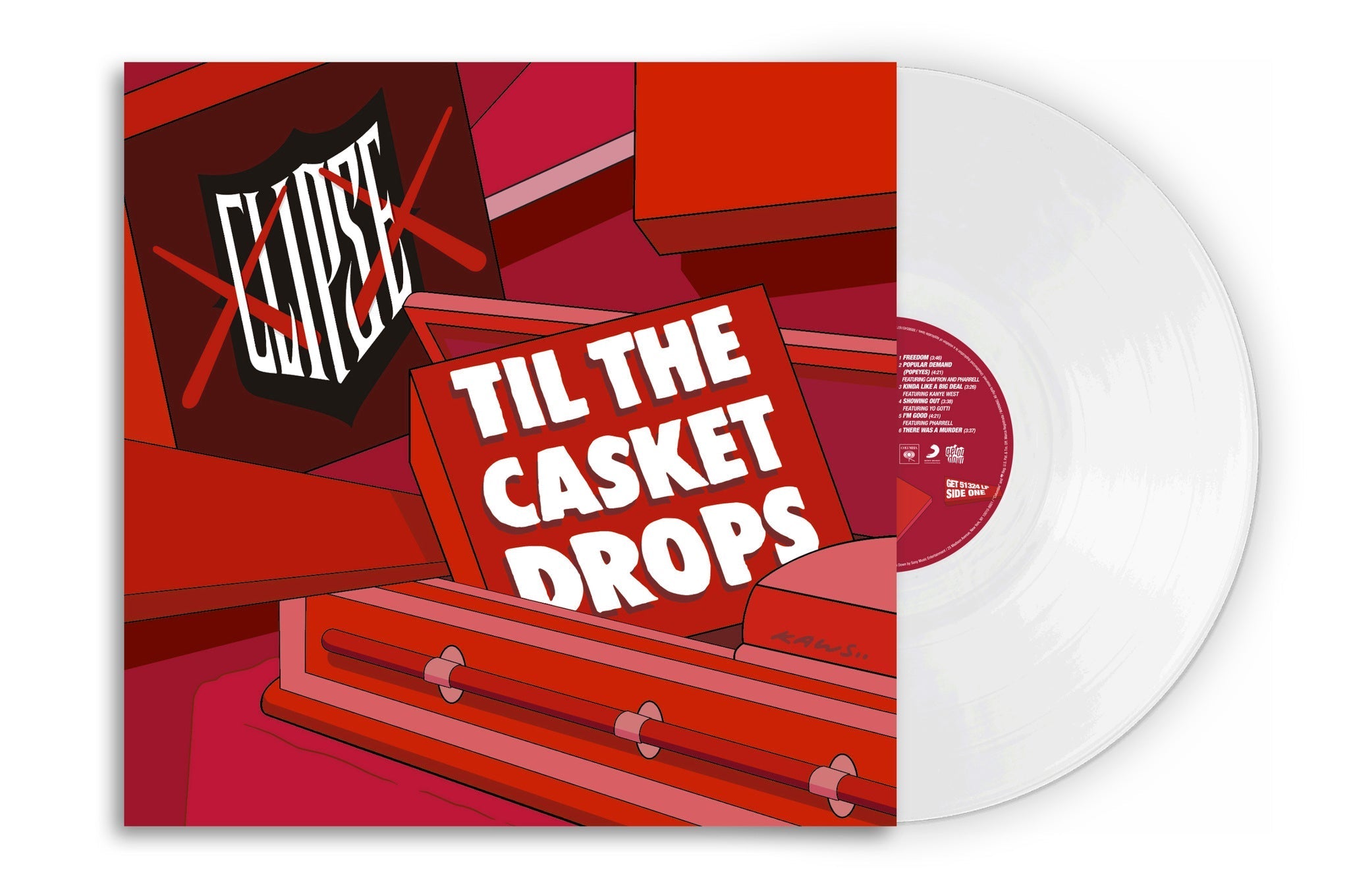 Clipse - Til The Casket Drops [Pristine White Vinyl] Vinyl