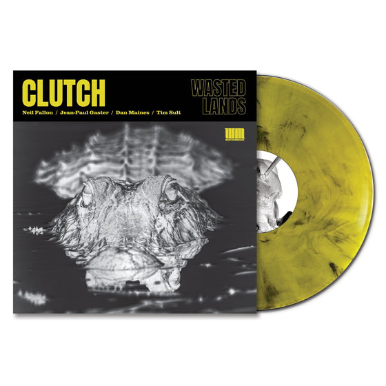 Clutch - Wasted Lands (Indie Exclusive) [Yellow Black Marble Vinyl] Vinyl