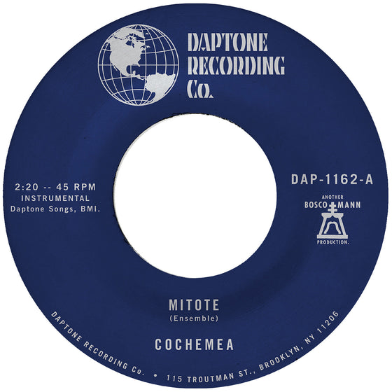 Cochemea - Mitote B/W Dilo Vinyl