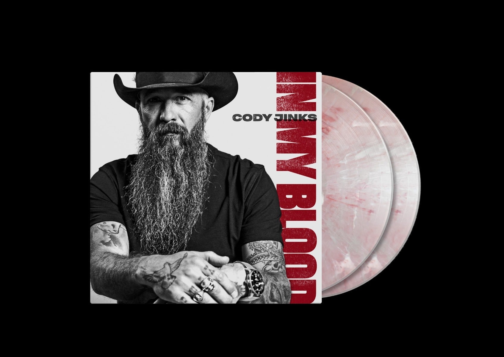 Cody Jinks - In My Blood (Indie Exclusive) (Red & White Marbled Vinyl) Vinyl