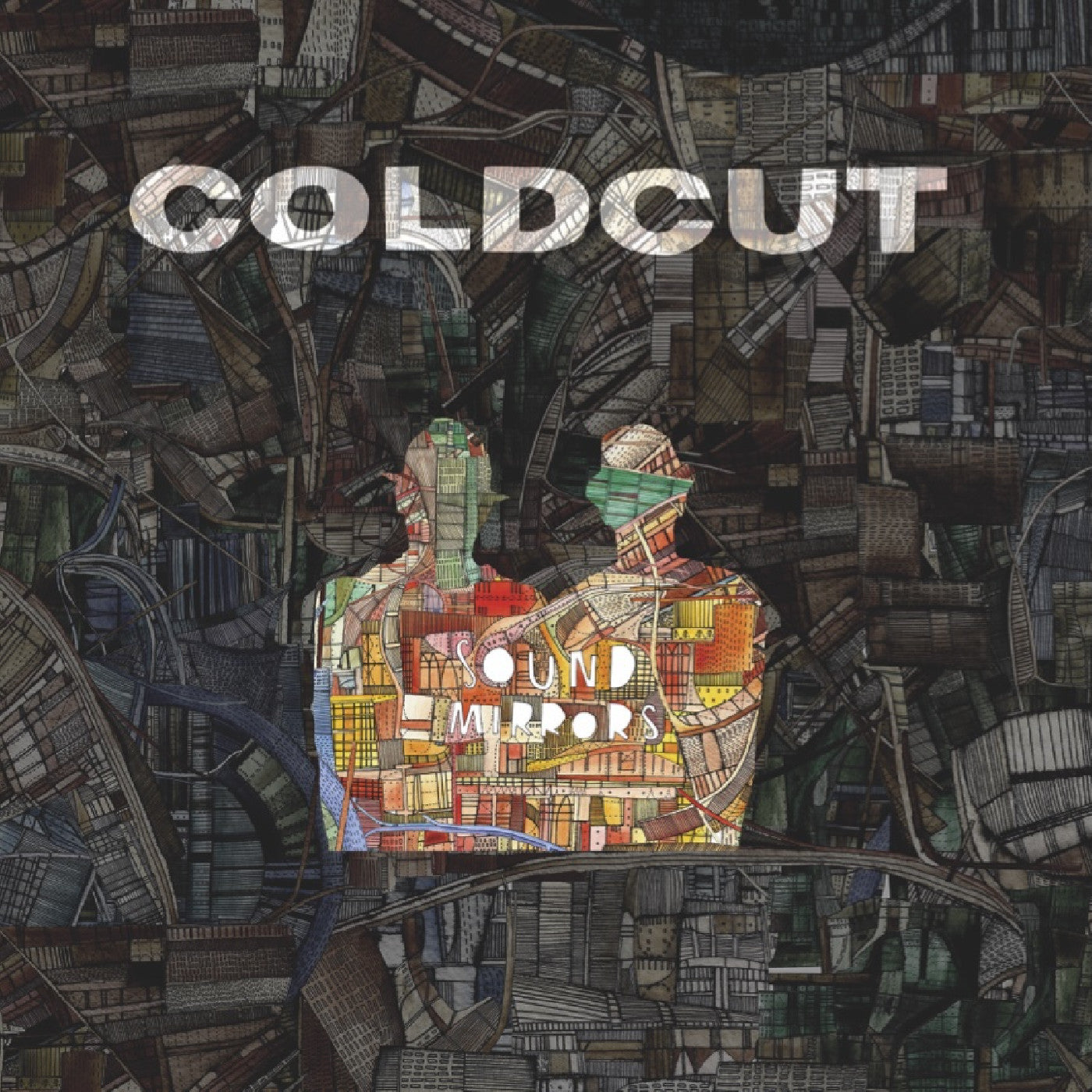 Coldcut - Sound Mirrors (20Th Anniversary) (Blue Green Orange Red Marble Vinyl) Vinyl