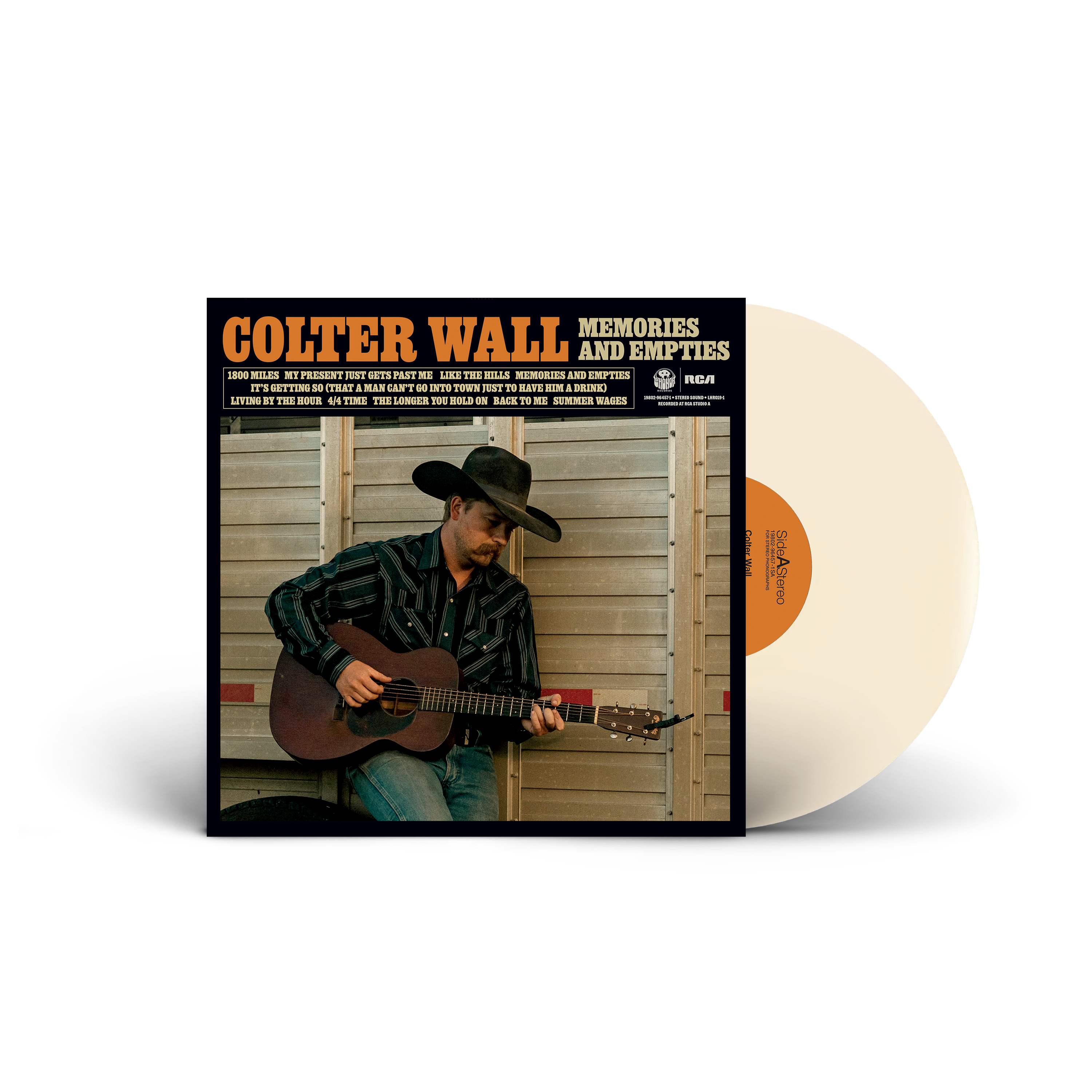 Colter Wall - Memories And Empties (Opaque Bone Vinyl W/12X12” Lyric Sheet Insert) Vinyl