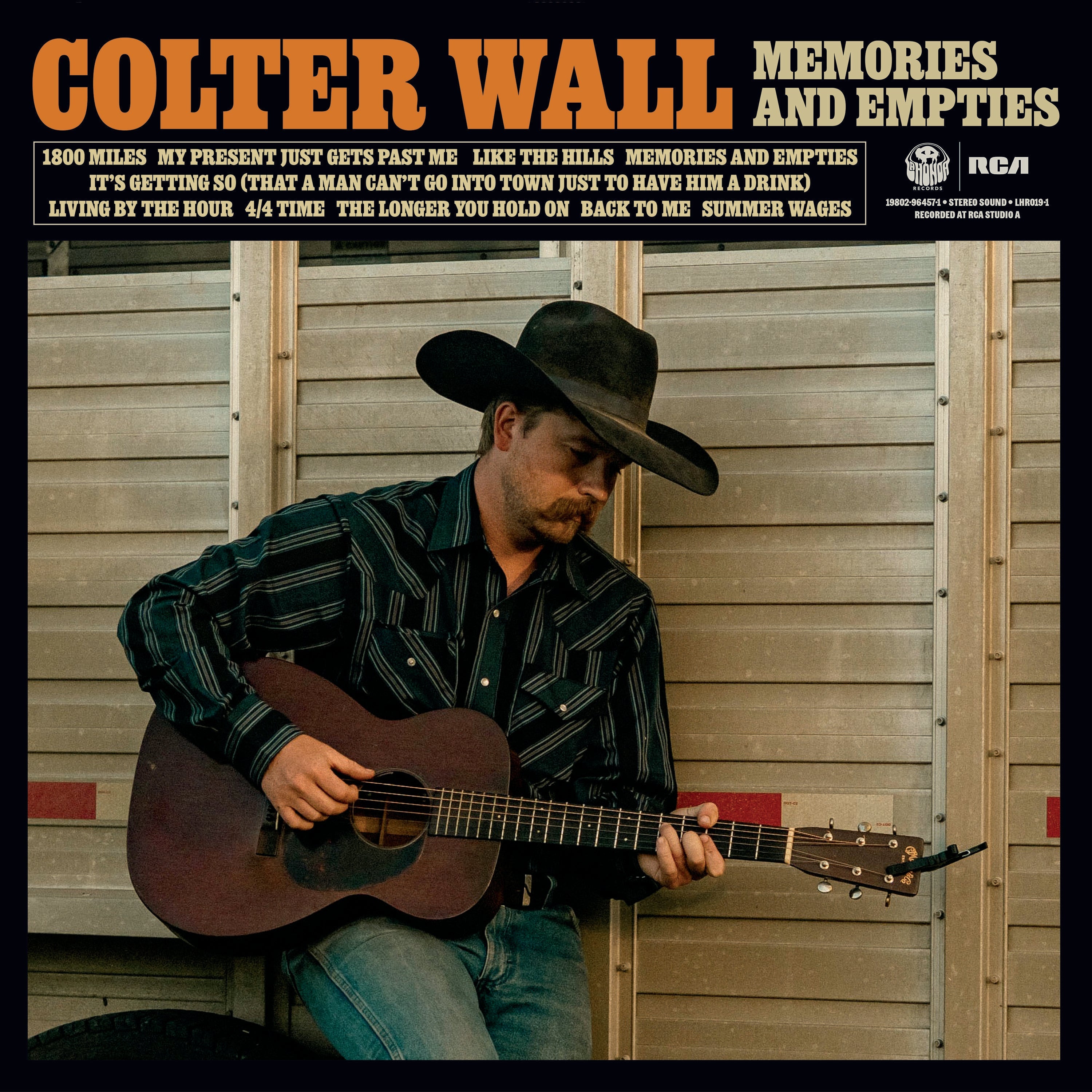 Colter Wall - Memories And Empties (Opaque Bone Vinyl W/12X12” Lyric Sheet Insert) Vinyl