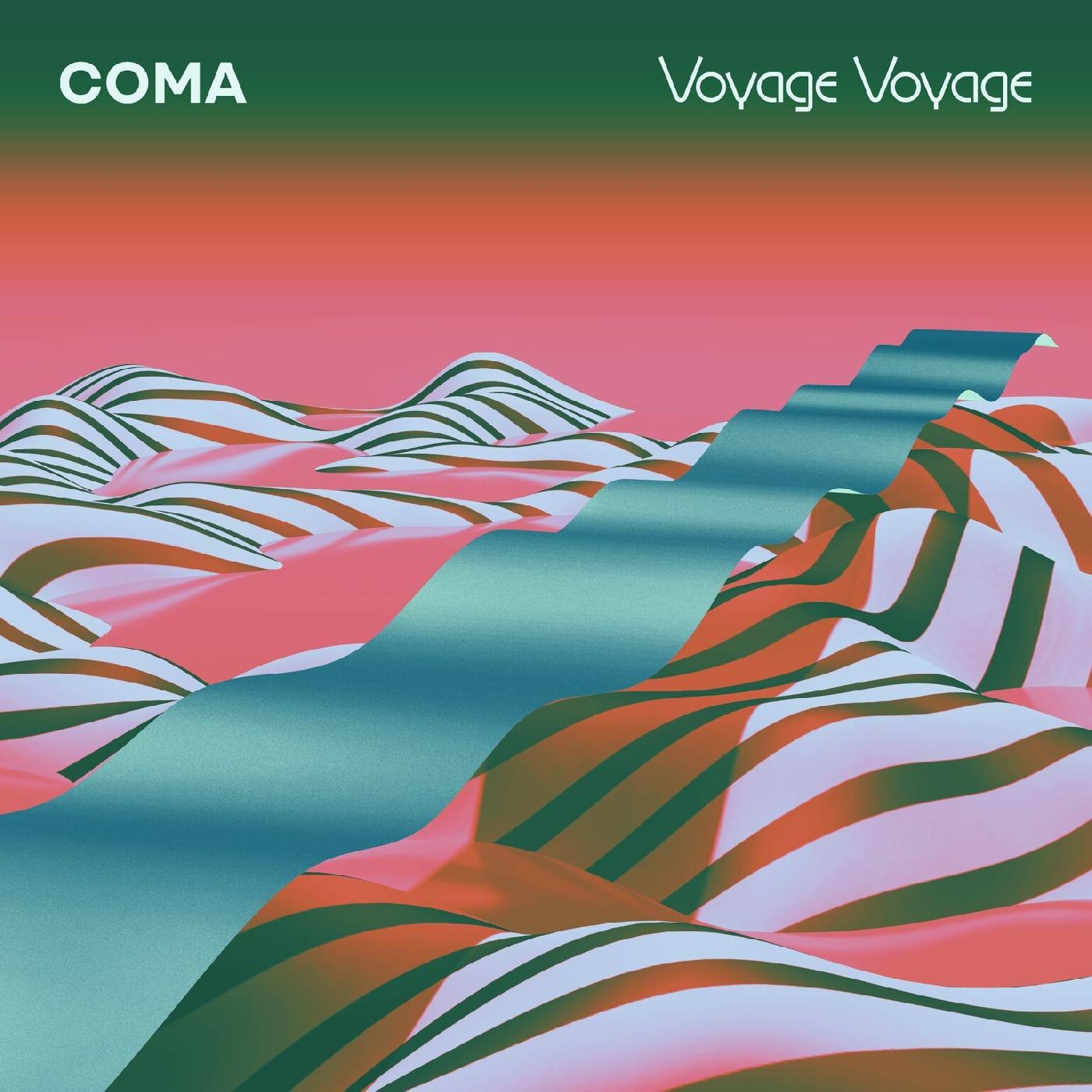 COMA - Voyage Voyage Vinyl LP Black Vinyl, comes with lyrics [w/ download card]