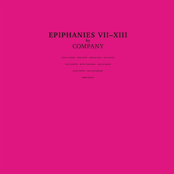 COMPANY - Epiphanies VII-XIII Vinyl 3LP