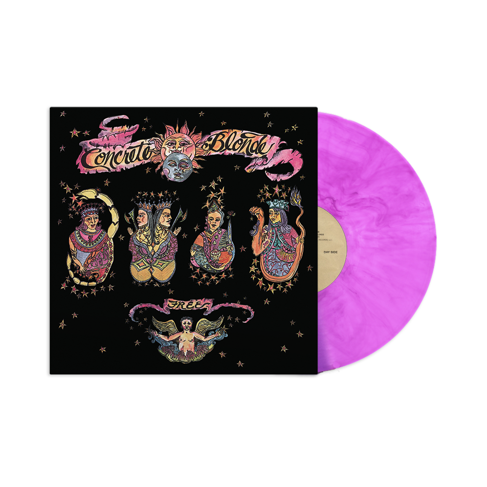 Concrete Blonde - Free [Pink Sapphire Vinyl] Vinyl