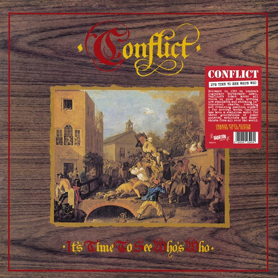 CONFLICT - It's Time To See Who's Who (Color Vinyl) Vinyl LP