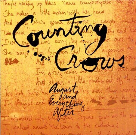 Counting Crows - August And Everything After (2 Lp's) Vinyl