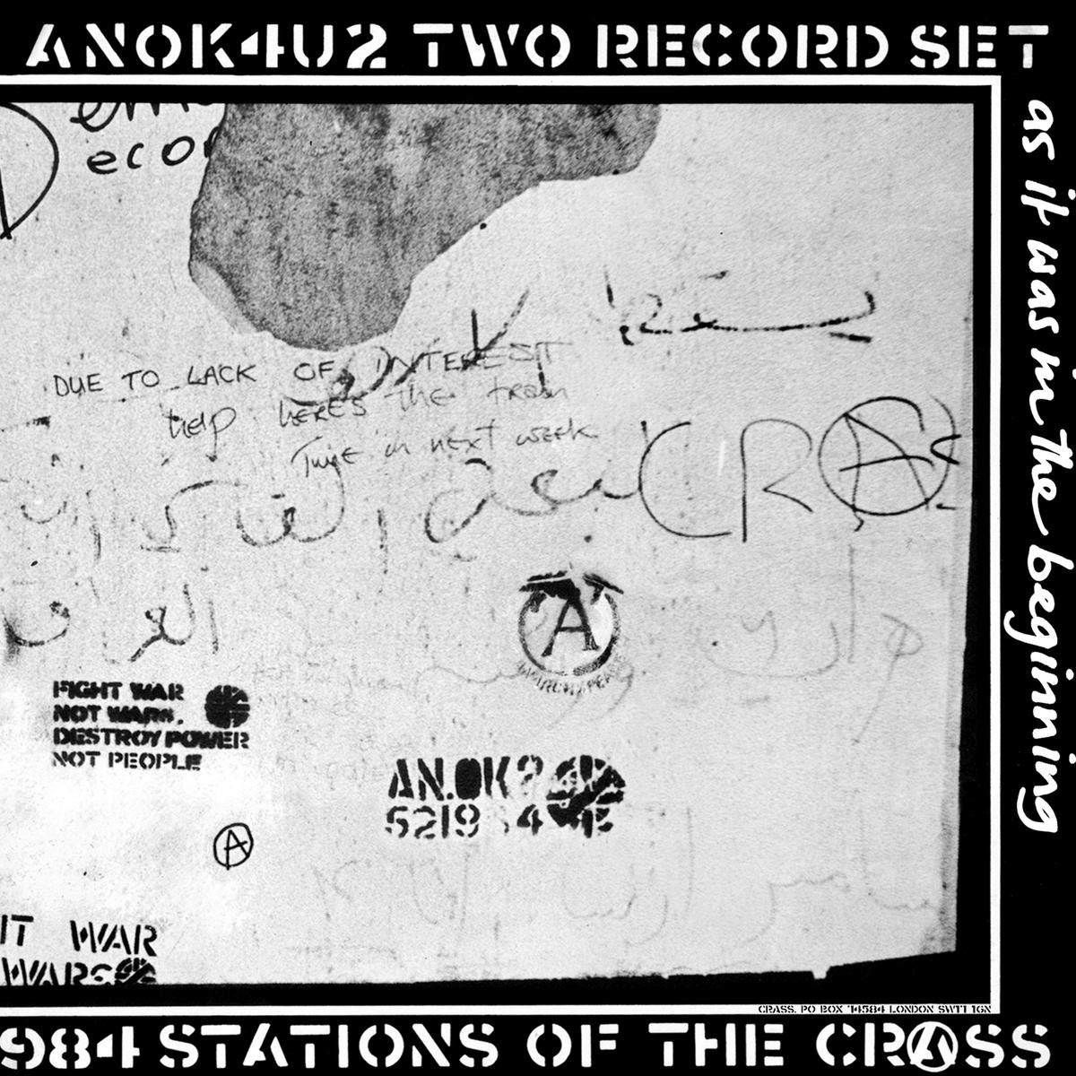 Crass - Stations Of The Crass Vinyl