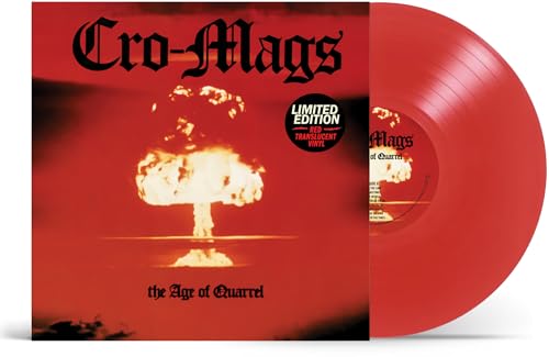Cro-Mags - The Age Of Quarrel (Ruby Red Translucent Lp) Vinyl