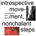 Cunningham/Volt/Serra - Introspective Movement, Nonchalant Steps [LP] Vinyl