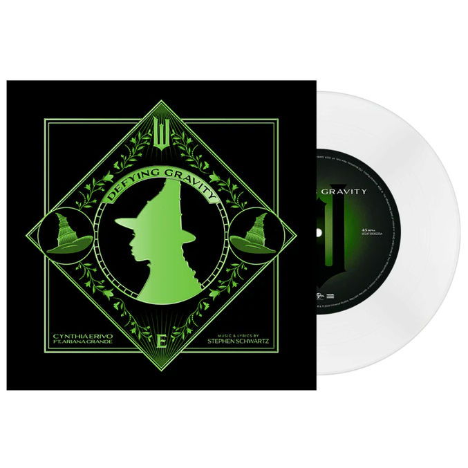 Cynthia Erivo ft. Ariana Grande - Defying Gravity (Wicked: The Soundtrack) (Limited Edition, Clear Vinyl) (7" Single) Vinyl