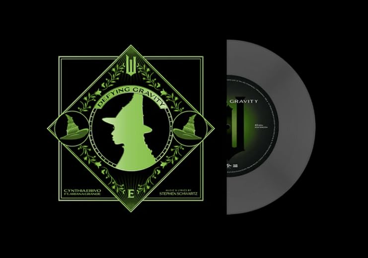 Cynthia Erivo ft. Ariana Grande - Defying Gravity (Wicked: The Soundtrack) (Limited Edition, Clear Vinyl) (7" Single) Vinyl
