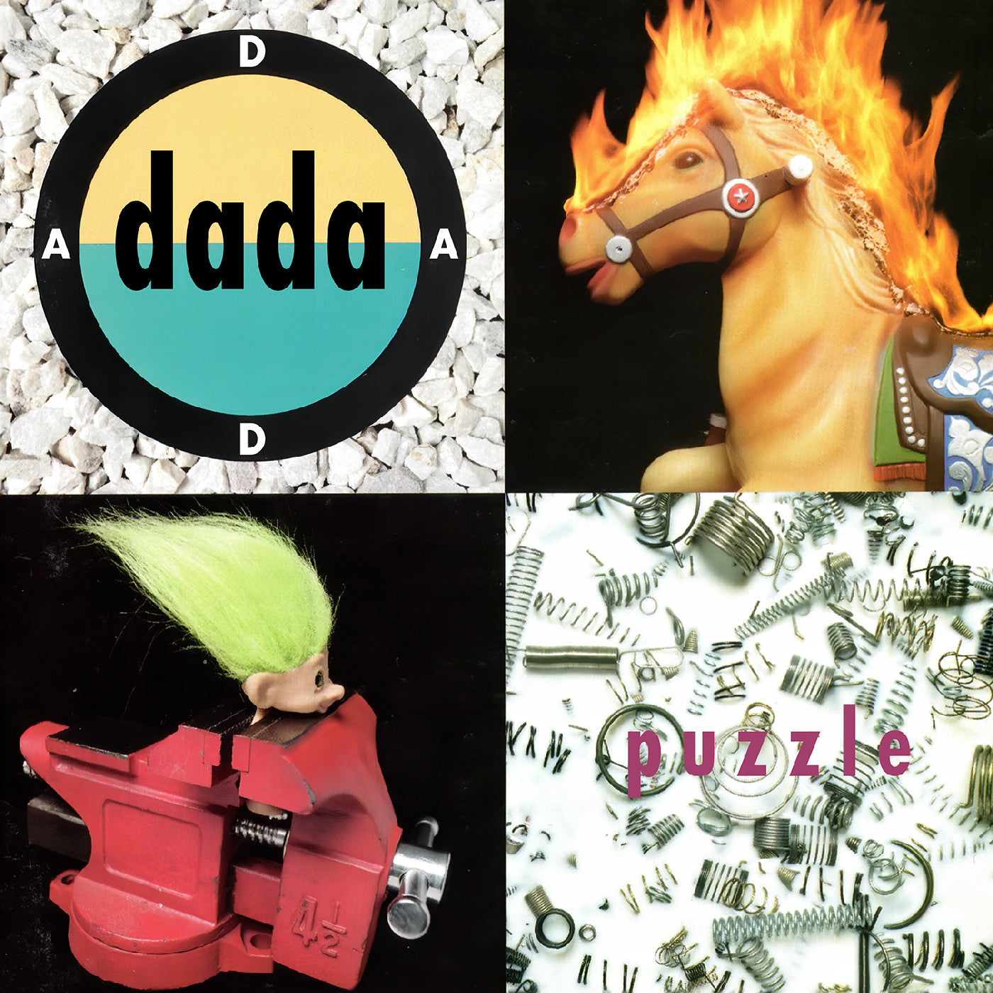Dada - Puzzle - Remastered, Expanded, [Green & Yellow "Troll Hair" Vinyl] Vinyl