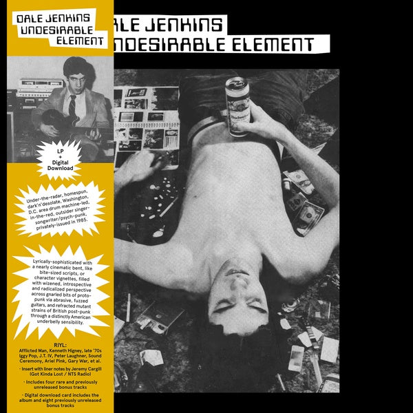DALE JENKINS - Undesirable Element Vinyl LP