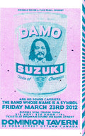 DAMO SUZUKI & THE BAND WHOSE NAME IS A SYMBOL - Live 2012 Cassette Cassette