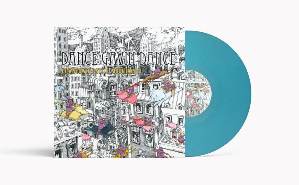 Dance Gavin Dance - Downtown Battle Mountain Ii (15Th Anniversary) [Light Blue Glitter LP] Vinyl