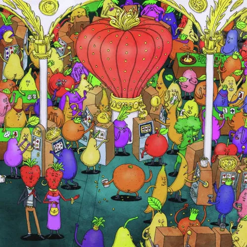 Dance Gavin Dance - Jackpot Juicer [Blue/Black/Red Splatter] [2LP] Vinyl