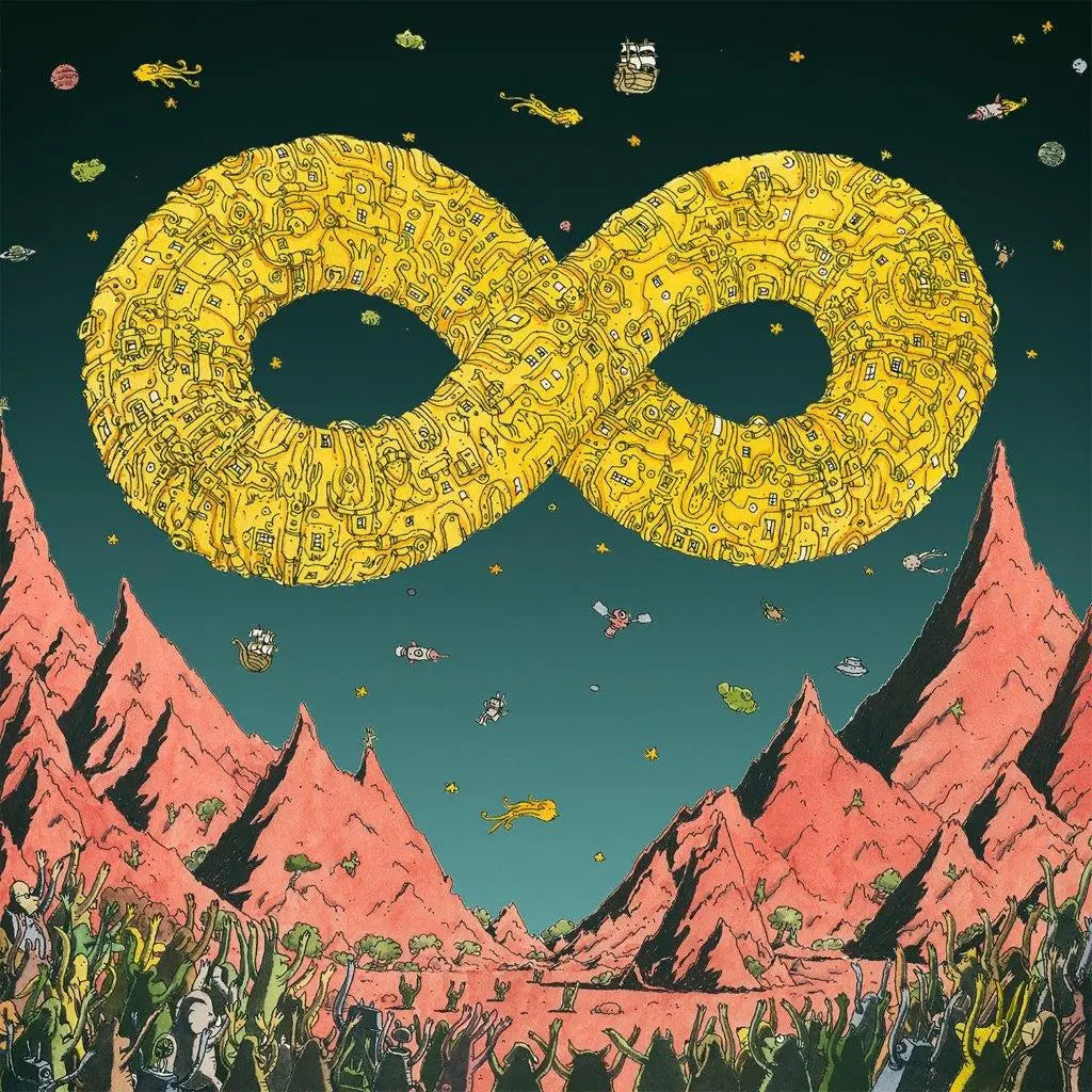 Dance Gavin Dance - Mothership (10Th Anniversary) [Sea Blue Glitter LP] Vinyl