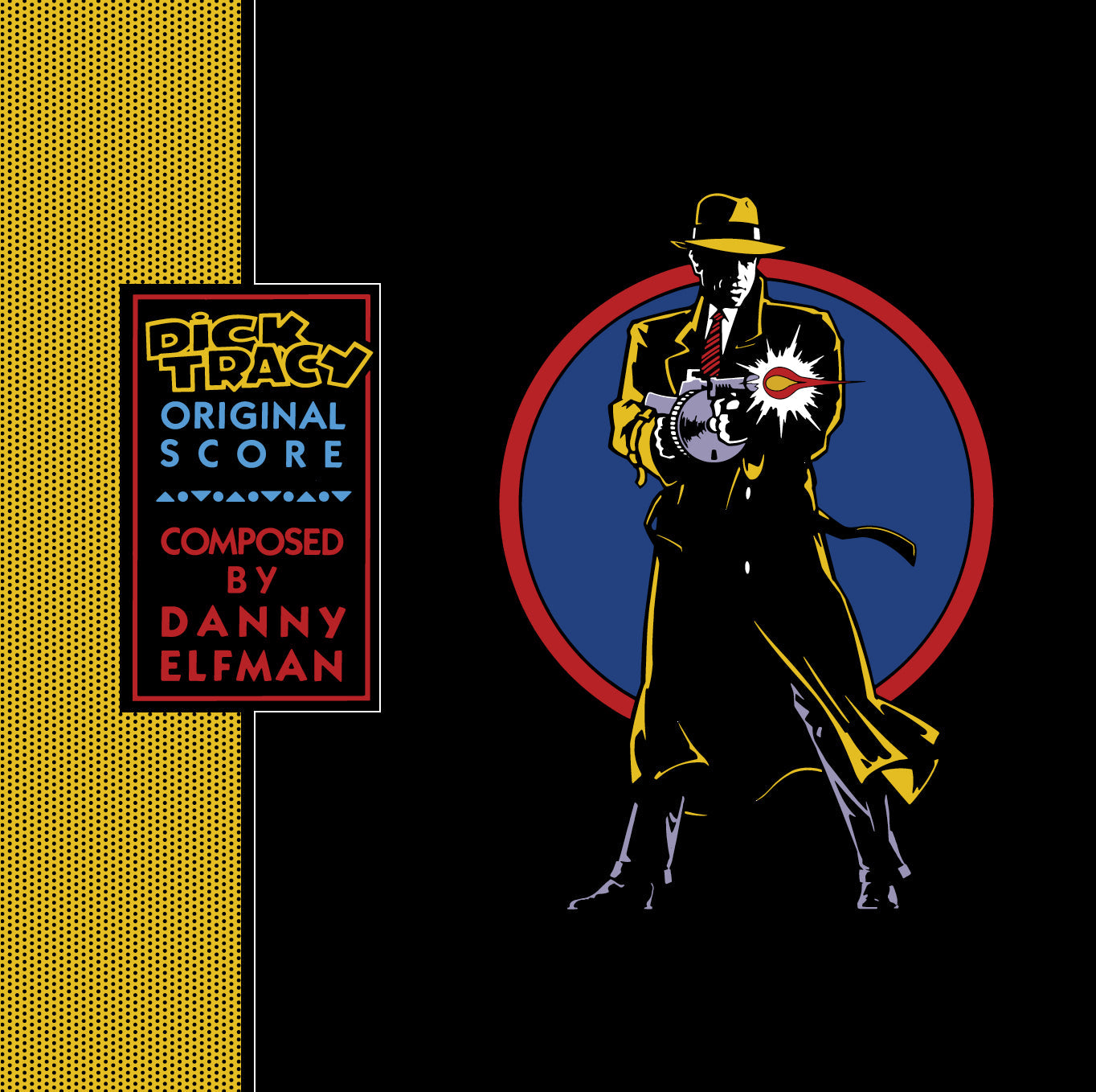 Danny Elfman - Dick Tracy (Original Score) (Transparent Blue colored vinyl; SYEOR Exclusive) Vinyl