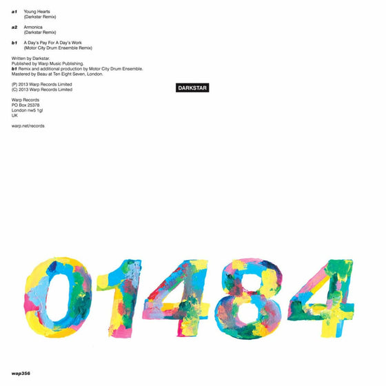 Darkstar - 1484 Vinyl 12" spined sleeve