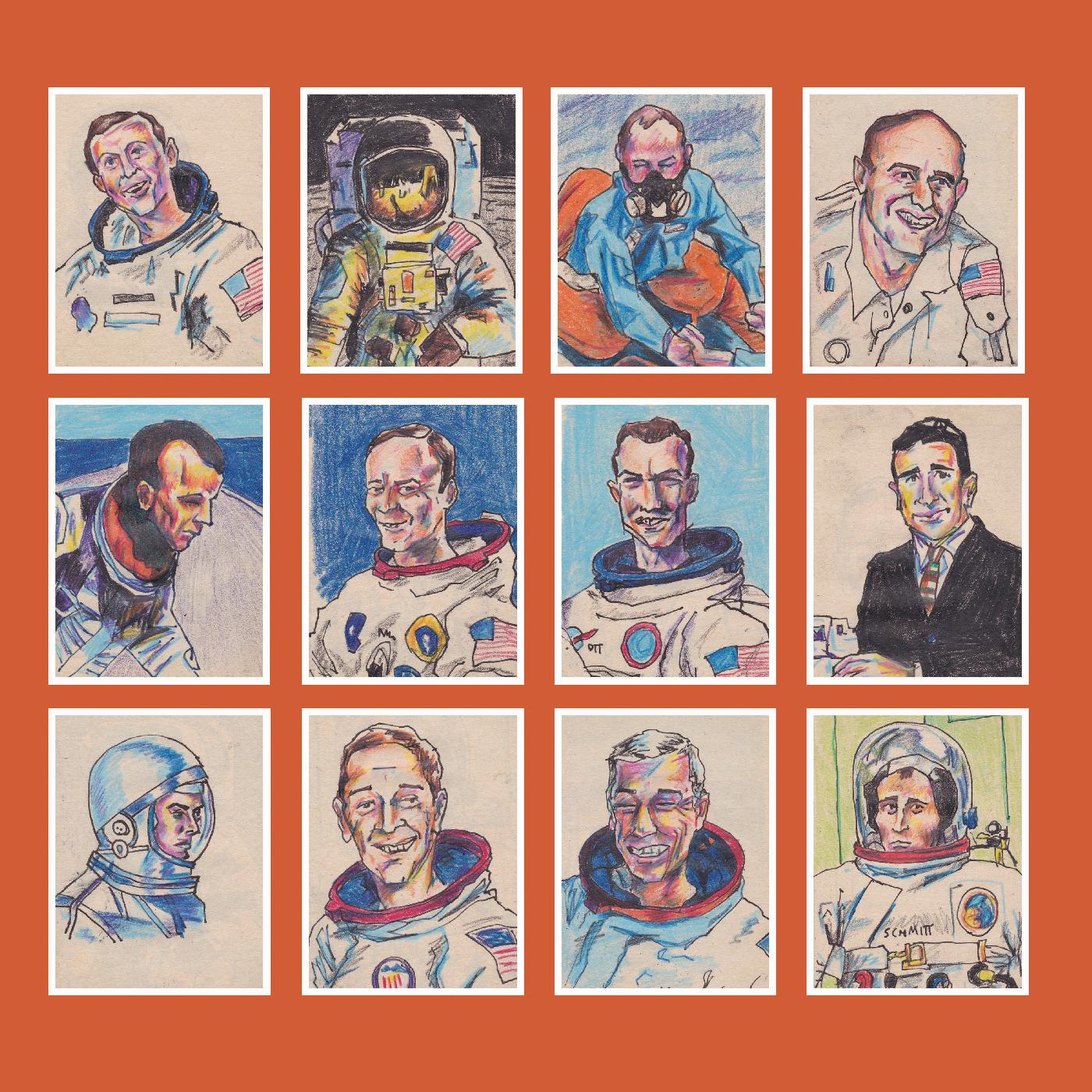 Darren Hayman - 12 Astronauts Vinyl LP [w/ download card]