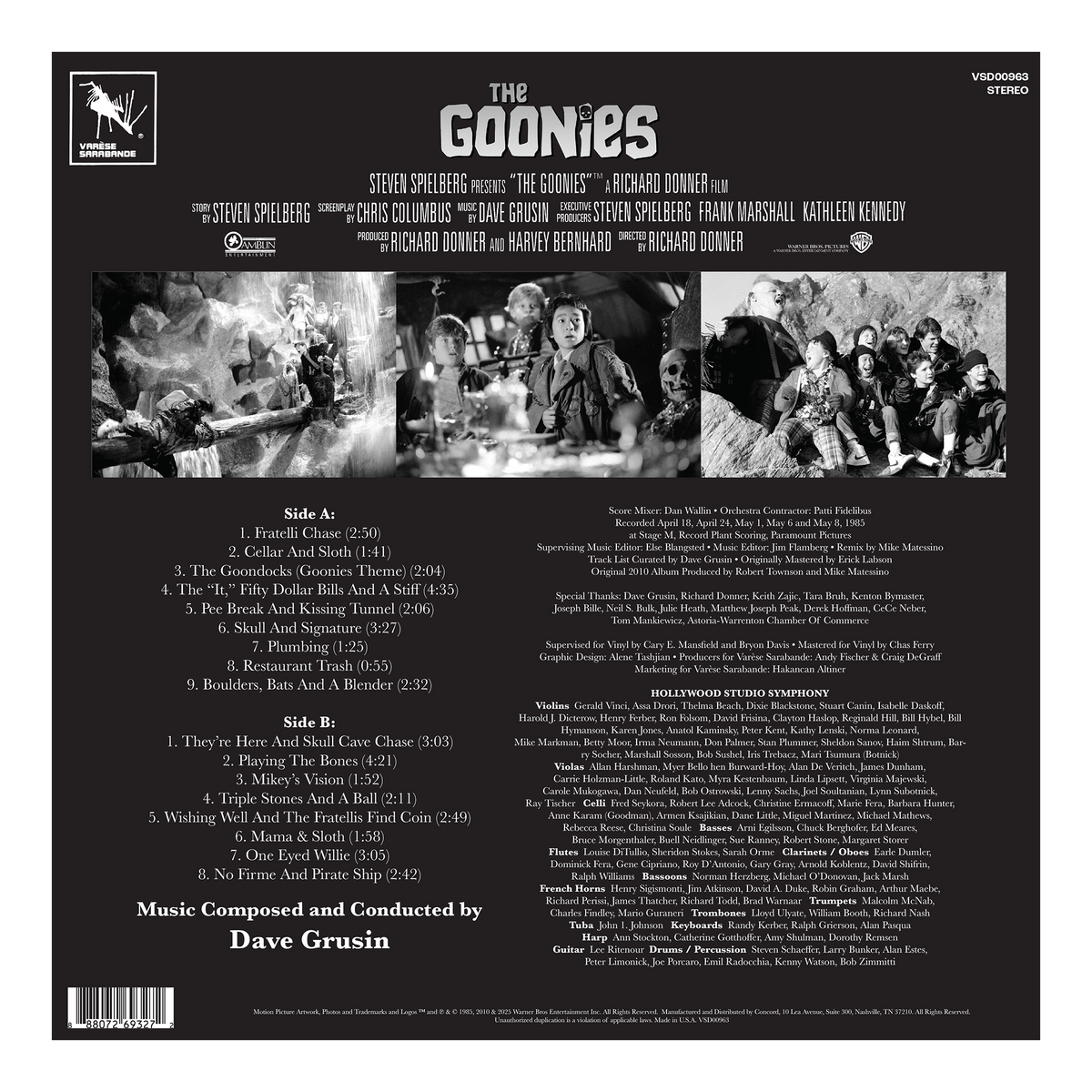 Dave Grusin - The Goonies (Original Motion Picture Score) [LP] Vinyl