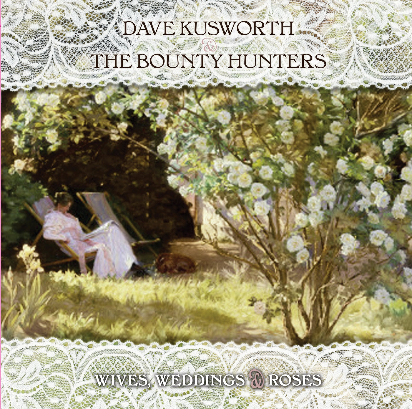 Dave & The Bounty Hunters Kusworth - Wives Weddings & Roses (WHITE VINYL) Vinyl LP White Vinyl