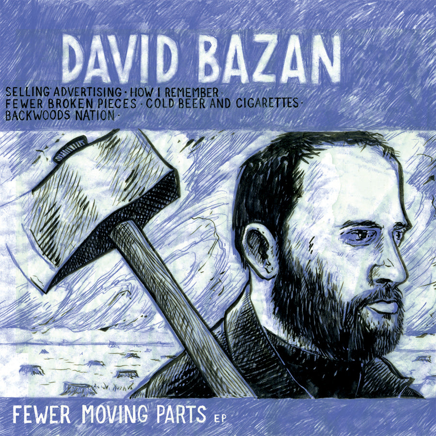 David Bazan - Fewer Moving Parts Vinyl Standard Single LP