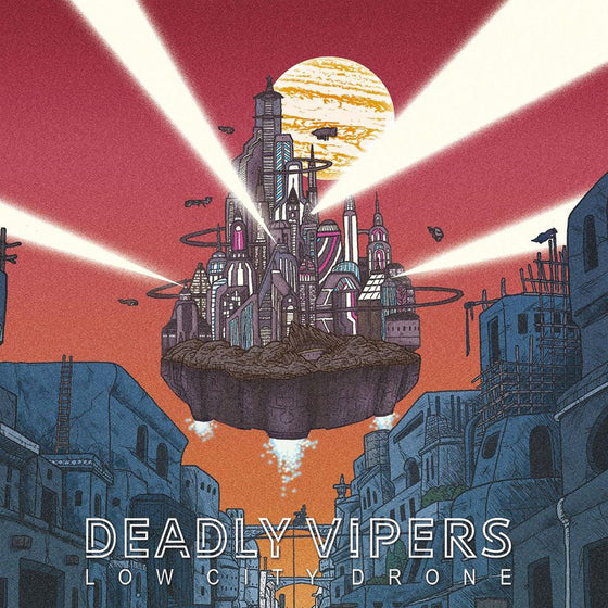 Deadly Vipers - Low City Drone Vinyl LP Gatefold Sleeve