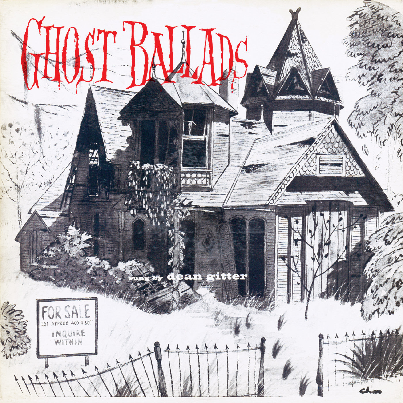 Dean Gitter - Ghost Ballads (Clear W/ Orange Pumpkin Swirl Vinyl) Vinyl