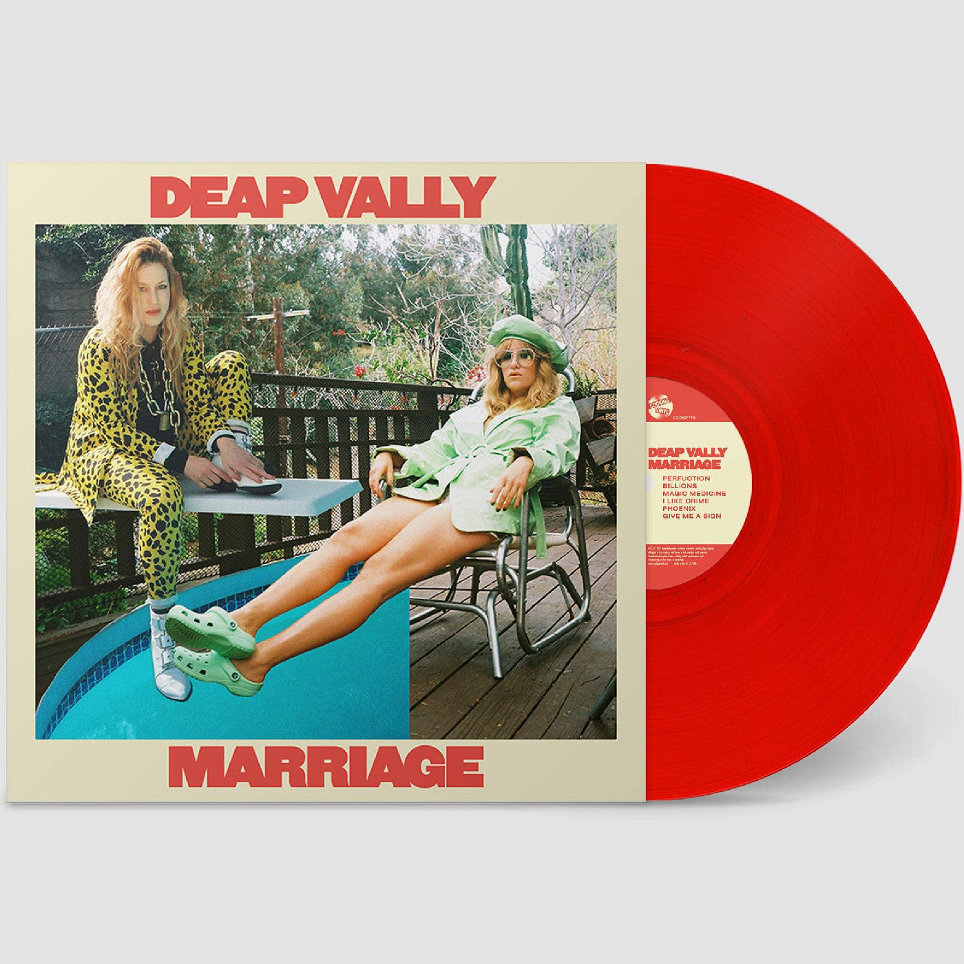 Deap Vally - Marriage (Red Vinyl) Vinyl