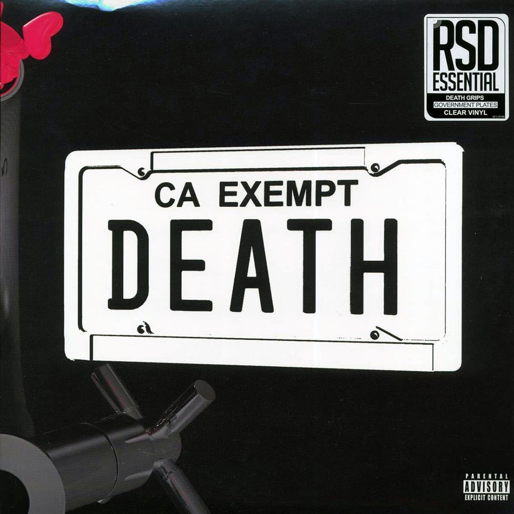 Death Grips - Government Plates (Indie Exclusive, Clear Colored Vinyl) Vinyl