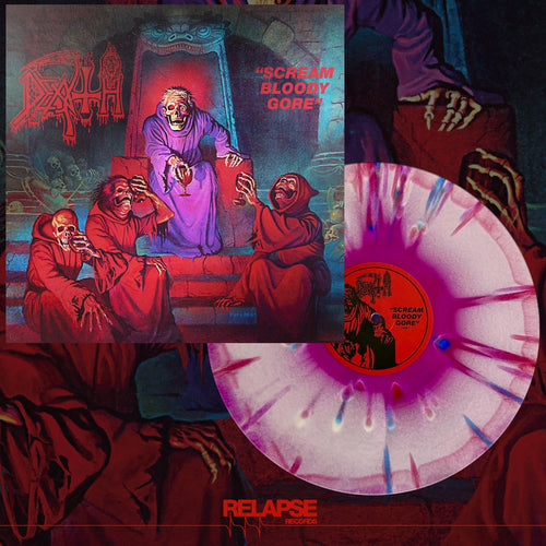 Death - Scream Bloody Gore (Colored Vinyl, Violet, White, Red, Splatter) Vinyl