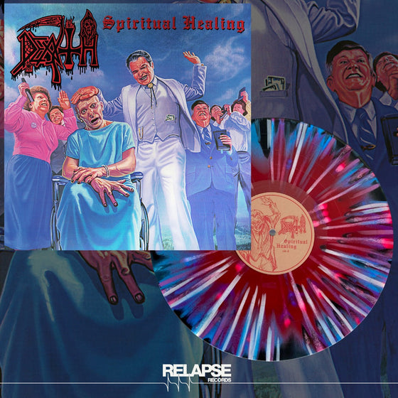 Death - Spiritual Healing (Colored Vinyl, Red, Blue, Black, Reissue) Vinyl