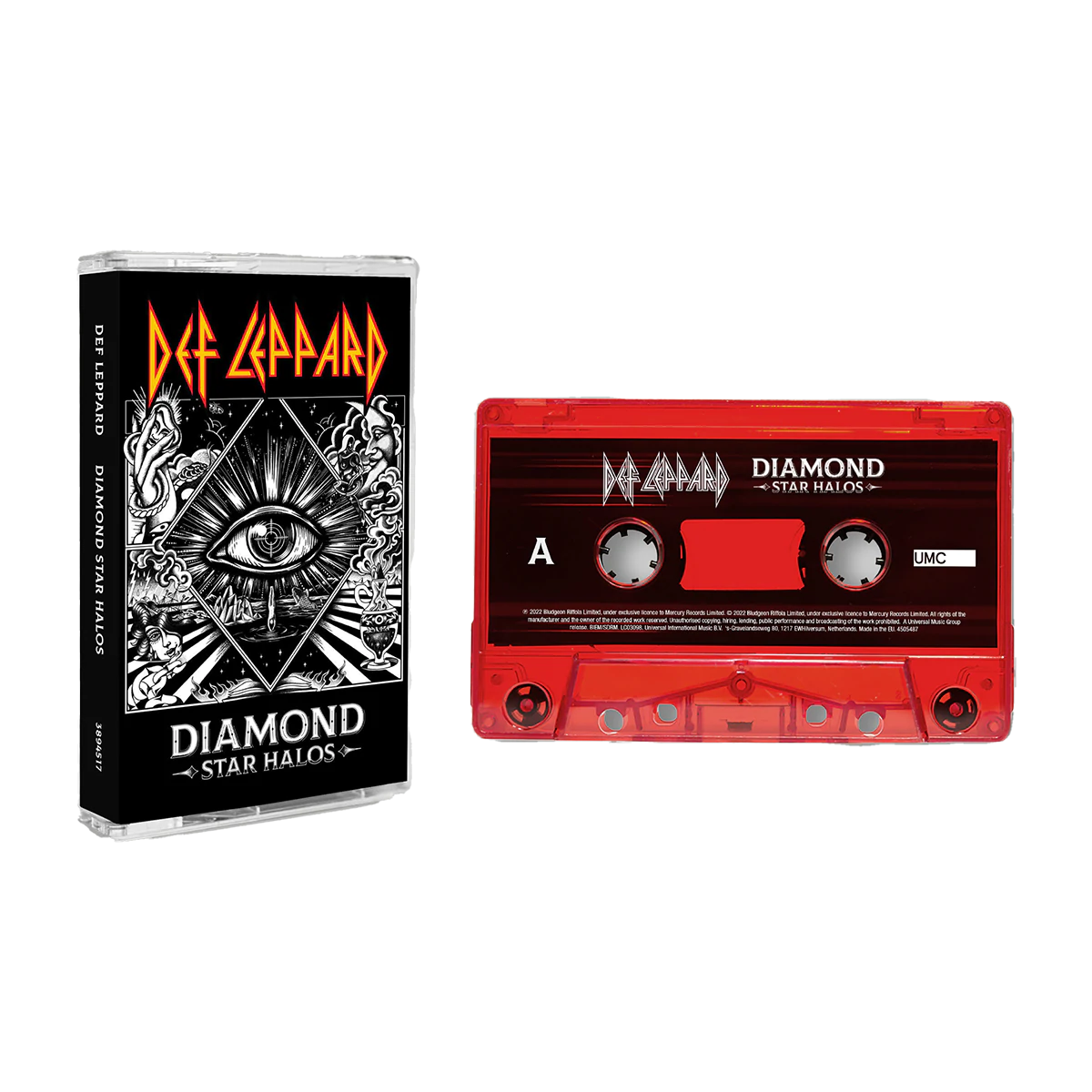 Def Leppard - Diamond Star Halos [Red Cassette] Cassette