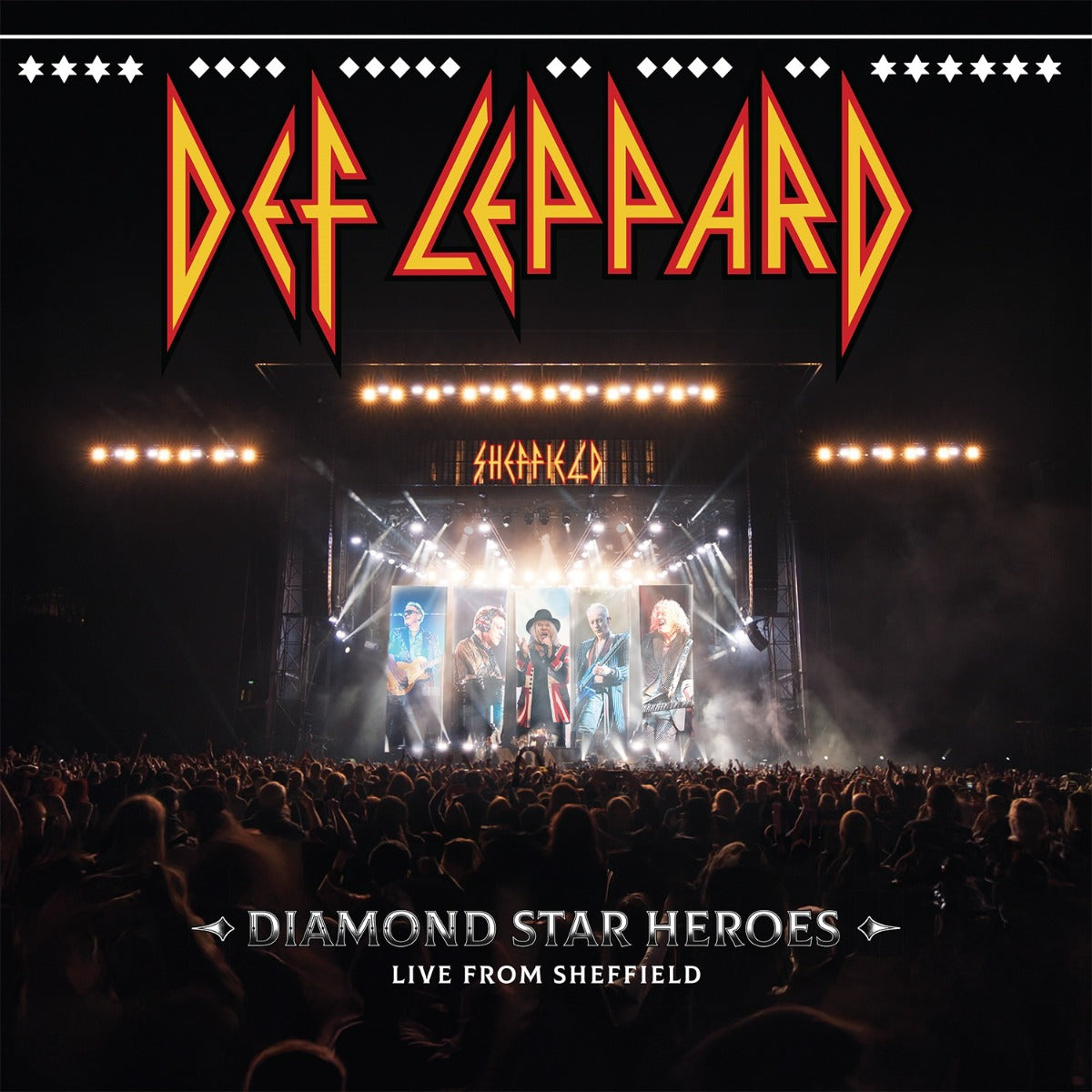 Def Leppard - Diamond Star Heroes: Live From Sheffield [180G Multicolor Splatter 2LP] [Half-Speed] Vinyl
