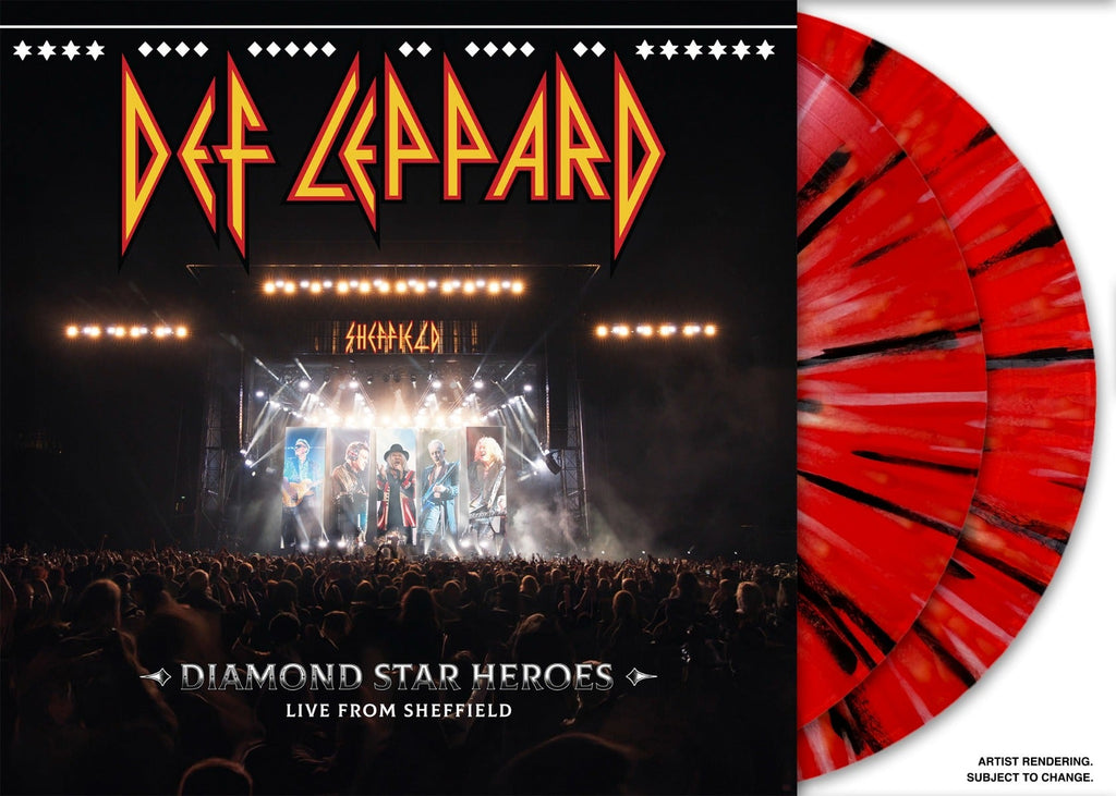 Def Leppard - Diamond Star Heroes: Live From Sheffield [180G Multicolor Splatter 2LP] [Half-Speed] Vinyl