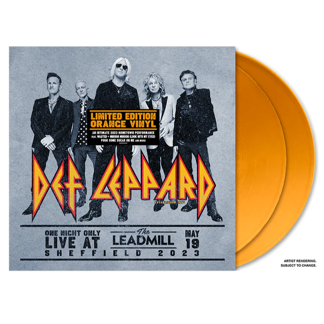 Def Leppard - One Night Only: Live At The Leadmill 2023 (Limited Edition, Orange Colored Vinyl) (2 Lp's) Vinyl