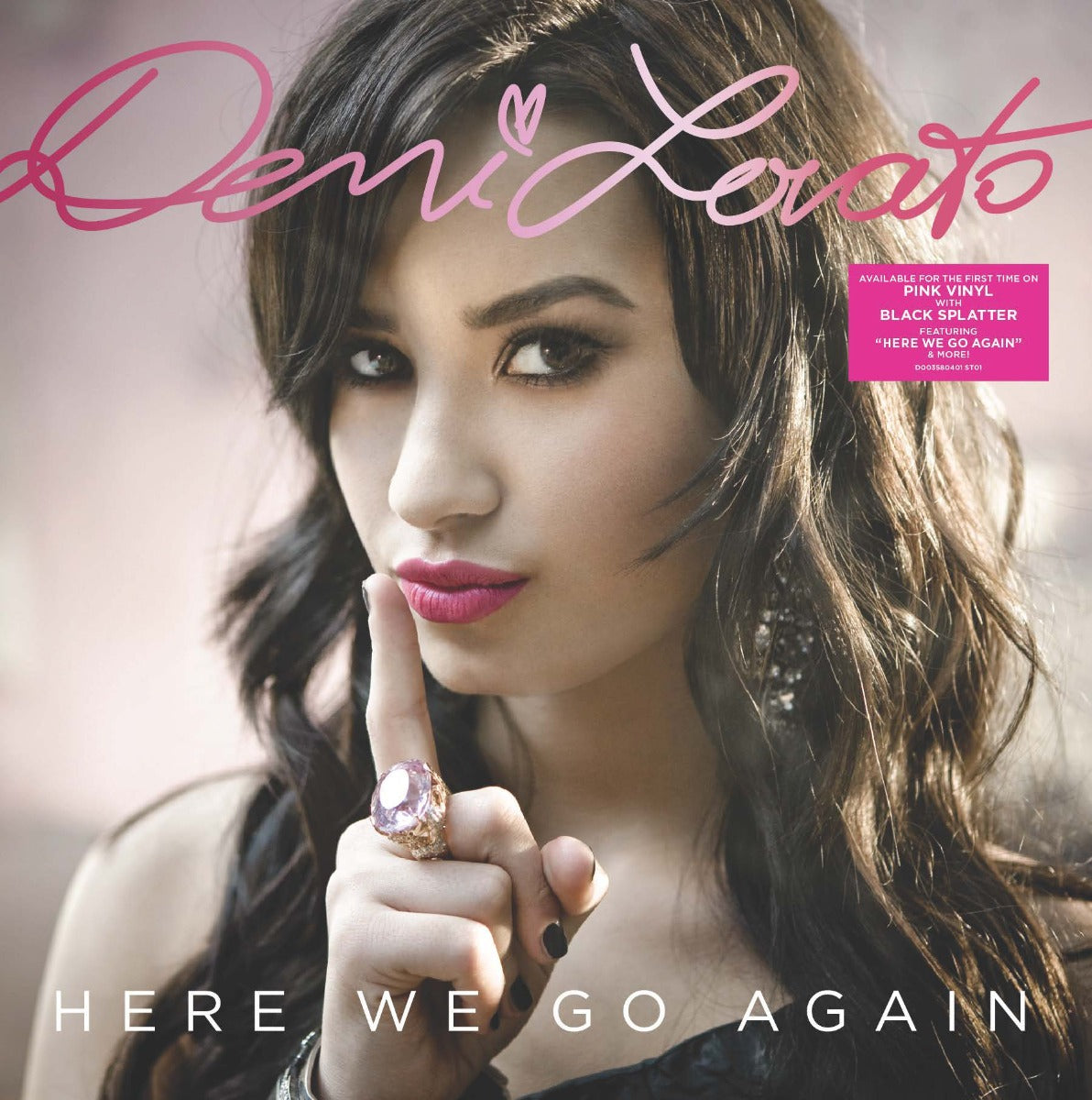Demi Lovato - Here We Go Again [Pink/Black Splatter Lp] Vinyl