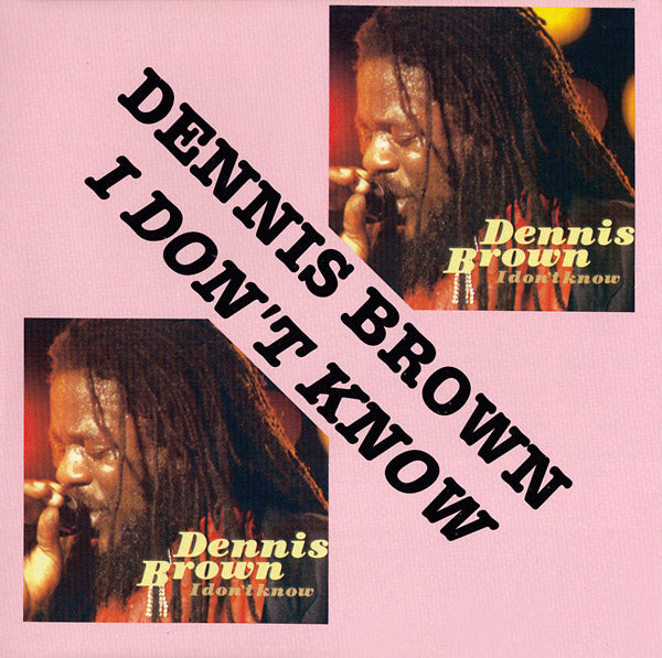 Dennis Brown - I Don't Know Vinyl LP