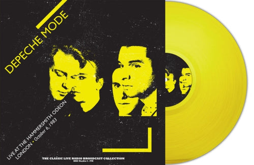 Depeche Mode - Live at the Hammersmith Odeon, London, October 6, 1983 (180 Gram Yellow Vinyl) [Import] Vinyl