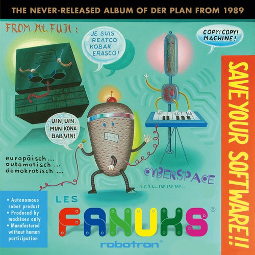 DER PLAN - Save Your Software!! (The Never-Released Album of Der Plan from 1989) CD CD