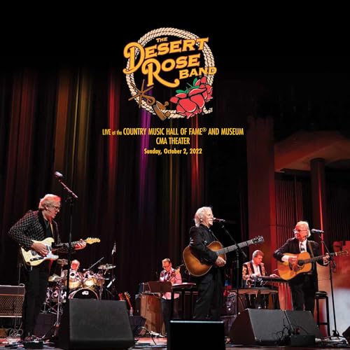 Desert Rose Band - Live At The Country Music Hall Of Fame 10-2-22 (Ruby Red Vinyl) 2Lp Vinyl