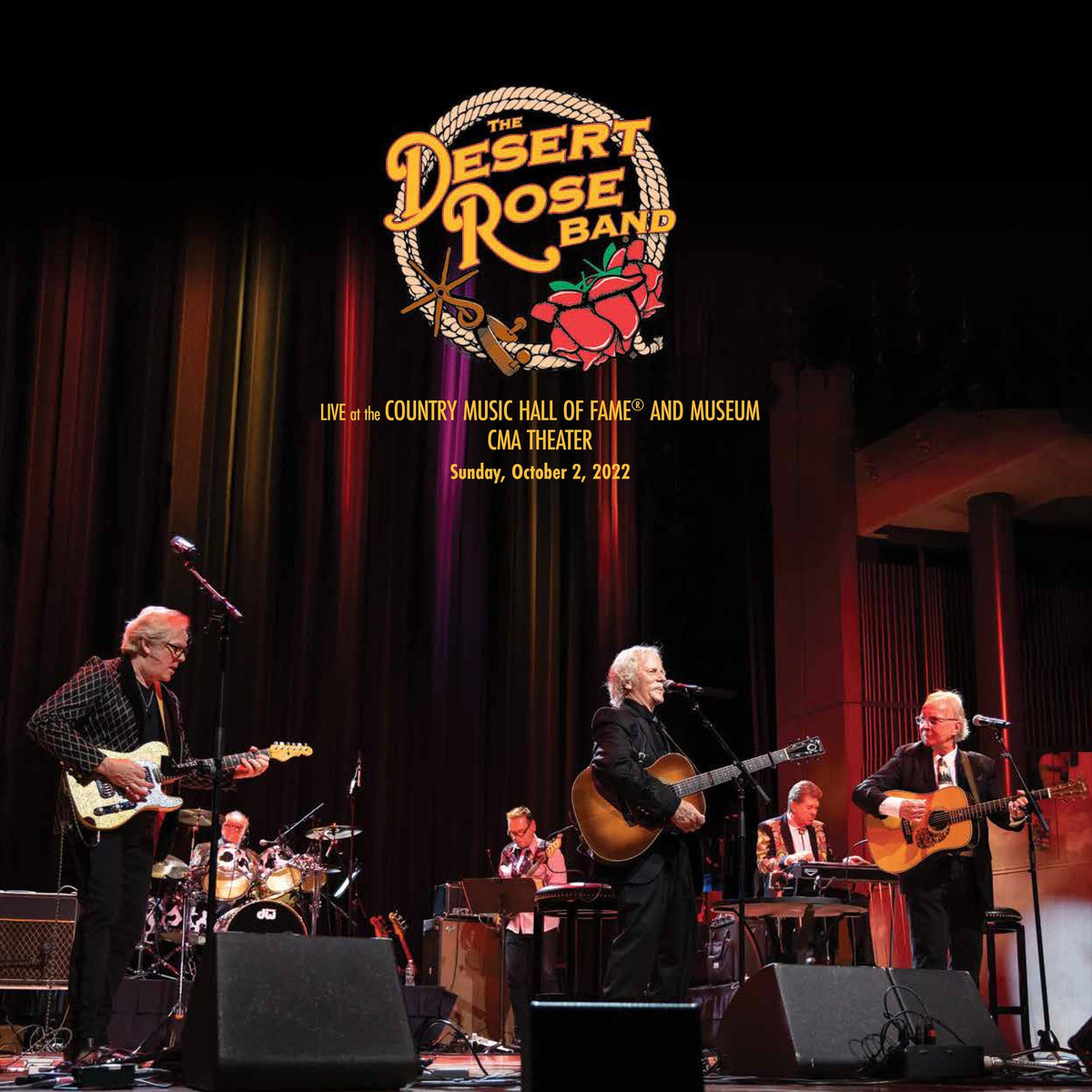 Desert Rose Band - Live At The Country Music Hall Of Fame And Museum 10-2-22 (Limited Edition) [Cobalt Blue Vinyl] [2LP] Vinyl